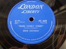 EDDIE COCHRAN 78 RPM SITTIN' IN THE BALCONY / DARK LONELY STREET CANADA LONDON