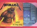 Metallica-Jump In The Fire 1990 KOREA FIRST PRESS LP INSERT