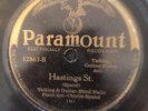 Paramount 12863 BLIND BLAKE & CHARLIE SPAND Hastings Street 78 rpm 1930 E+ Blues