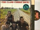 THE CLASH combat rock (original uk & lyric inner) LP EX/VG SMLN 2 punk dub 1982