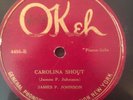 Okeh 4495 JAMES P. JOHNSON Carolina Shout 78 rpm JAZZ V++ 1921