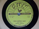 1957 Rockabilly 78 rpm EDWIN BRUCE Rock Boppin’ Baby  SUN 276 EX