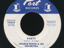 CHARLIE RUSSO bachelor pad inst. PARTY on PORT 45 / 1964  NMint   (Hear it )