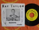 RAY TAYLOR Connie Lou 45 rpm w/ PICTURE SLEEVE Olympic 1976 Reissue Rockabilly