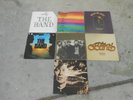THE BAND-ROBBIE ROBERTSON-7 LP'S-ROCK OF AGES-STAGE FRIGHT-S/T-DANIEL LANOIS-