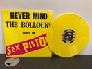 NEVER MIND THE BOLLOCKS HERE'S THE SEX PISTOLS - YELLOW COLORED VINYL LP RECORD