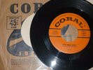 1958 ROCKABILLY 45 RPM RECORD - IVAN (Jerry Ivan Allison) - CORAL 62017