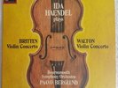 ASD 3483 BRITTEN WALTON VIOLIN CONCERTO IDA HAENDEL UK LP B&W