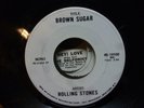 ROLLING STONES BROWN SUGAR // B/W SAME SONG 45