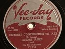 Elmore James: Elmore's Contribution/It Hurts | Rare 78 rpm Vee Jay 259 Blues '57
