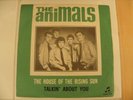 the Animals 1964 Italy 45rpm w/Picture Sleeve The House of the Rising Sun