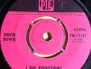 RARE DAVID BOWIE I DIG EVERYTHING ORIGINAL UK PYE 7