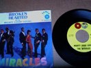 1961 Tamla 45 rpm Smokey Robinson & The Miracles Broken Hearted & picture sleeve