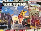 ROBT. WILLIAMS Chrome, Smoke & Fire 2x PICTURE DISC LP Hot Rod Blast First UK
