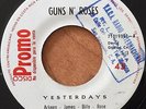 GUNS N ROSES - Yesterdays - RARE COSTA RICA RADIO PROMO 45