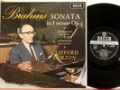 SXL 6041 WB 1E Curzon, Brahms piano sonata, op. 5, 2 Intermezzos