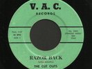 Rare Ohio Rockin Instro 45   Cut Outs   Razor Back   Listen