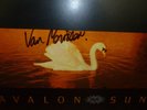 VAN MORRISON SIGNED AVALON SUNSET LP RARE AUTOGRAPH LEGEND