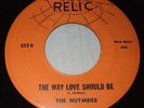 The Nutmegs The Way Love Should / Wide Hoop Skirts Be 45 RPM Relic Doo Wop Rare