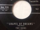 BEAUTIFUL DOO-WOP 45/ THE DUBS 