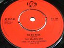 STATUS QUO  SOUTH  AFRICA  Black Veils of melancholy / To be free PYE PY 184