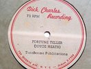 JOYCE HEATH Fortune Teller DICK CHARLES RECORDING ACETATE EE- 78RPM POPCORN HEAR