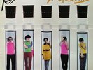X-RAY SPEX-GERMFREE ADOLESCENTS Limited Test Tube Clear with Blue Splatter VINYL