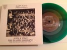 John Lennon & Yoko Ono Happy Xmas & IMAGINE Green 45 with Parlophone Xmas sleeve