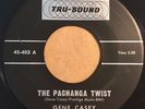 * GENE CASEY Pachanga Twist/Azure Te LATIN SOUL JAZZ POPCORN Tru-Sound 45 HEAR