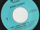 RARE ORIGINAL NORTHERN SOUL MODERN FUNK BOOGIE 45 - JESSE GOMEZ - LACE - BAX EP