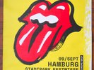ROLLING STONES No Filter Europe 2017 Konzertposter Tourplakat Plakat Hamburg