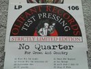 NO QUARTER - FOR CROWN & COUNTRY (Test Press) LP  PUNK  OI  SKINHEAD