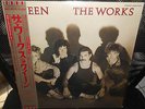 LP  QUEEN - THE WORKS   JAPAN  1984  POSTER  w/OBI  MINT