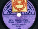 INDONESIA - Krontjong Orchest Eurasia, more 20s string band on Edison Bell