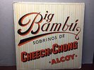 Cheech and Chong Big Bambu Vinyl LP 1972 Ode Records With Original Rolling Paper