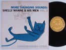 SHELLY MANNE & HIS MEN More Swinging Sounds Vol 5 CONTEMPORARY LP VG+ mono