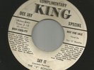 DOOWOP R&B bw/ ROCKER- 5 ROYALES-  SAY IT   -HEAR BOTH- 1957 BIO PROMO KING