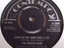 THE MONTCLAIRS   HUNG UP ON YOUR LOVE ** 1973 CONTEMPO 45