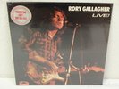 RORY GALLAGHER Live 1972 WHITE LABEL PROMO STILL SEALED LP Polydor PD 5513
