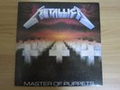 METALLICA - Master of Puppets Korea Lyric Back Cover Vinyl LP