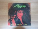 POISON OPEN UP AND SAY AHH  10 Tracks 1988 Korea Vinyl LP