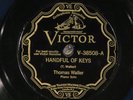 78 RPM -- Fats Waller, Victor 38508, EE- / E- Jazz