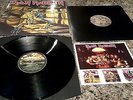 Iron Maiden Piece Of Mind UK Vinyl LP 1st Press Merch Sheet Die Cut Inner EX+/NM