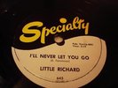 R&R LITTLE RICHARD I'll Never Let You Go / Baby Face SPECIALTY 645