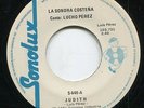 LUCHO PEREZ & LA SONORA COSTEÑA judith KILLER CUMBIA COLOMBIA listen 45 SONOLUX