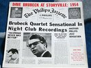 DAVE BRUBECK AT STORYVILLE: 1954 UK LP PHILLIPS BBL 7018