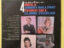 4 Top Idols Of France JAPAN Johnny Hallyday France Gall Sheila Claude François