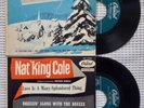 NAT KING COLE Orig Jazz Vocal CAPITOL Vinyl Picture Sleeve EP Set Christmas EX