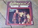 ULTRAVOX Young savage / dangerous rhythm FRENCH RARE PS