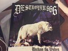 Destroyer 666 Unchain the Wolves First press white vinyl LP black metal slayer